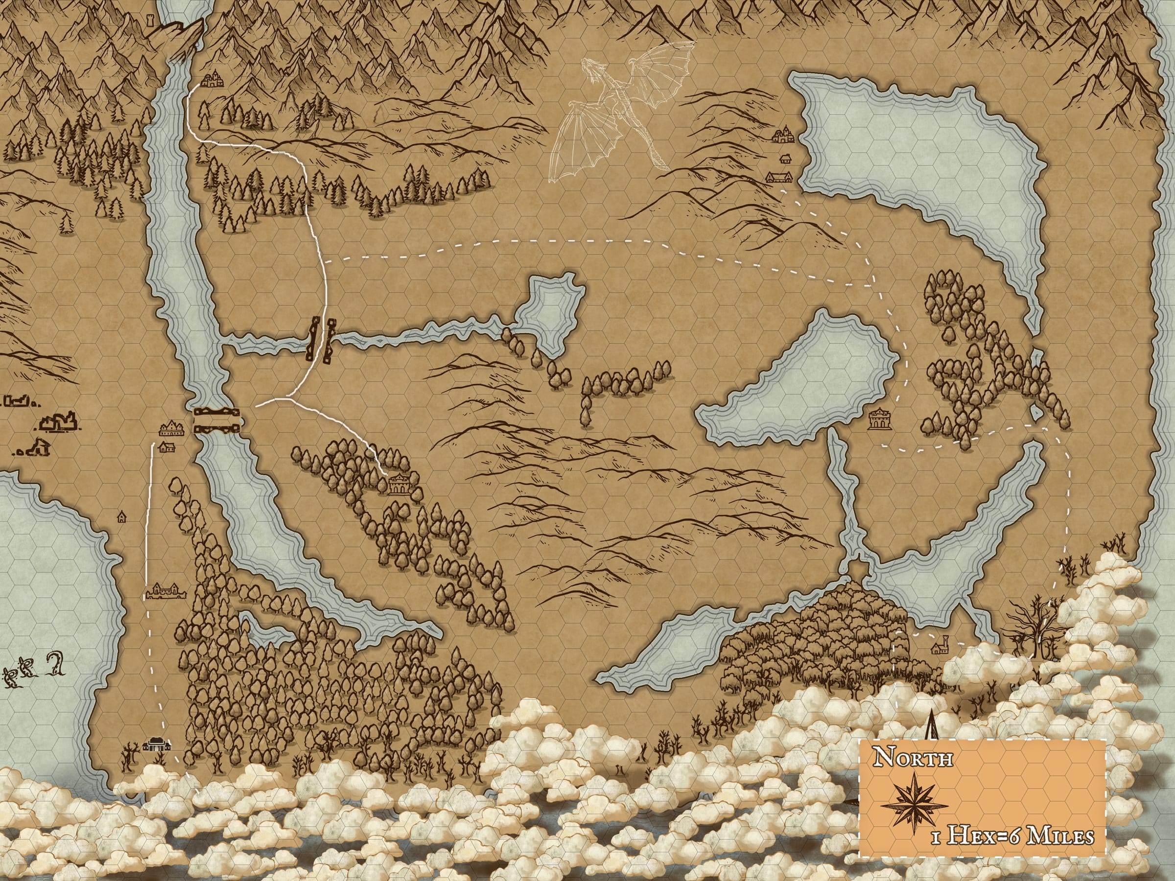 World Map of The Unshaped
